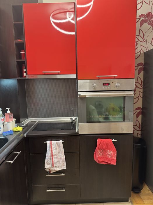 Продавам кухня цяла и на части с котлон, фурна и съдомиялна