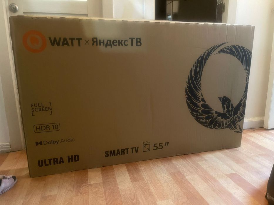 НОВЫЙ Yandex 140 см 4К smart tv телевизор