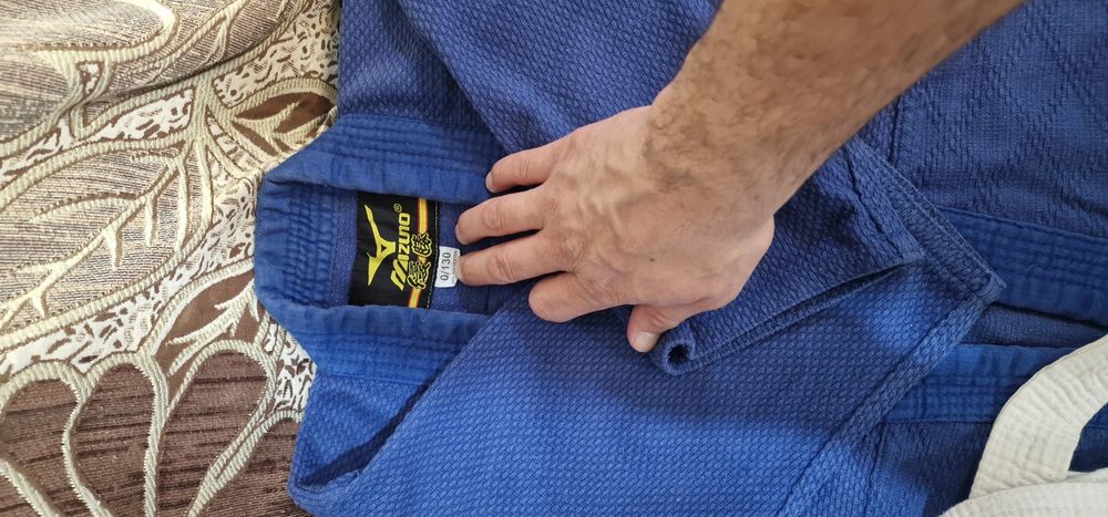 Кимоно на дзюдо.