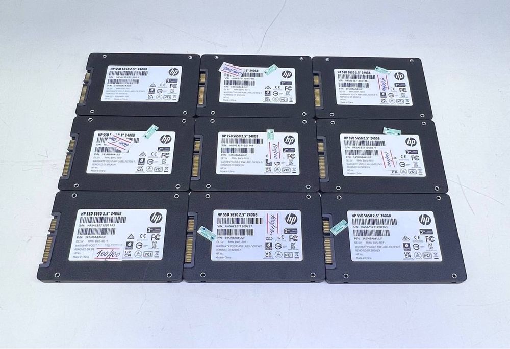 Ssd sata HP 240 gb