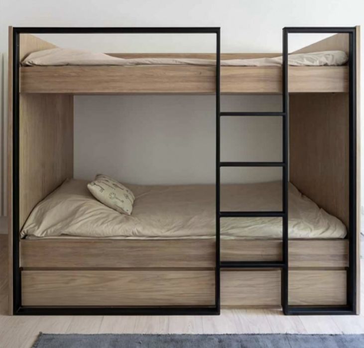 Детская кровать, Двухъярусная кровать, Bolalar kravati, ikki etajli