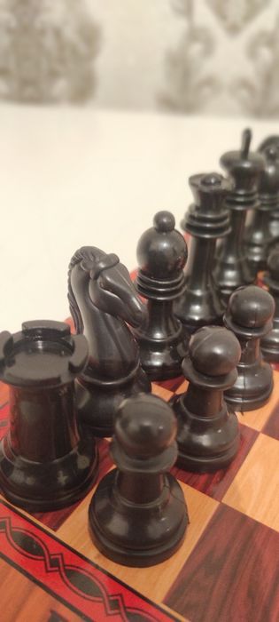 Shahmat, haqiqiy yog'och