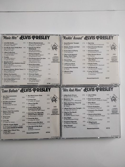 Elvis Presley 4 volume
