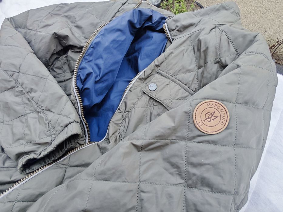 Geaca Marc O'Polo quilted puffer jacket olive green marime S