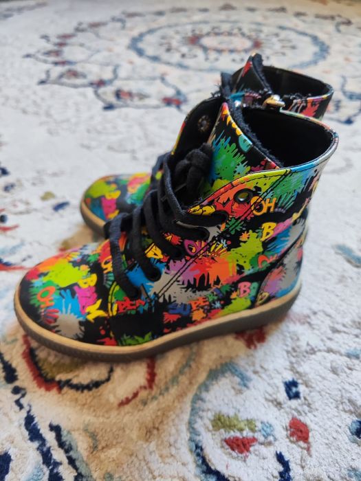 Осенний ботинка для девочек