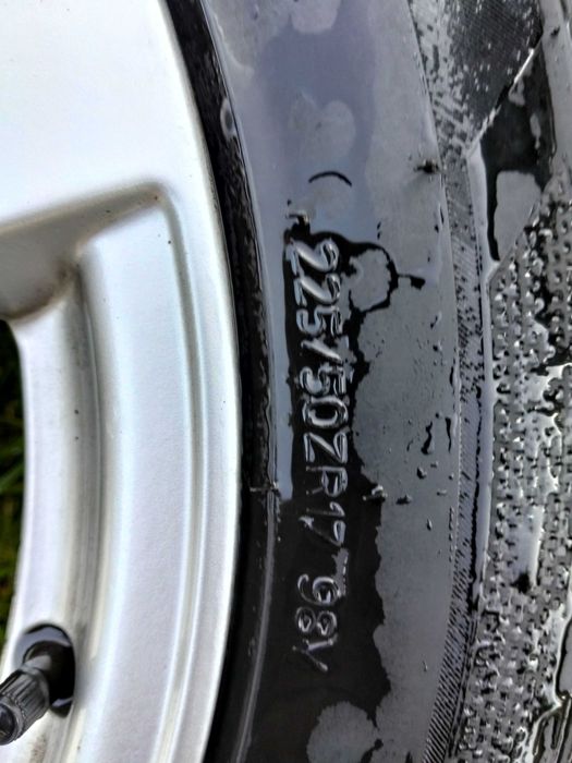 Vând jante audi A4 R17 + anvelope Hankook vara an 2023