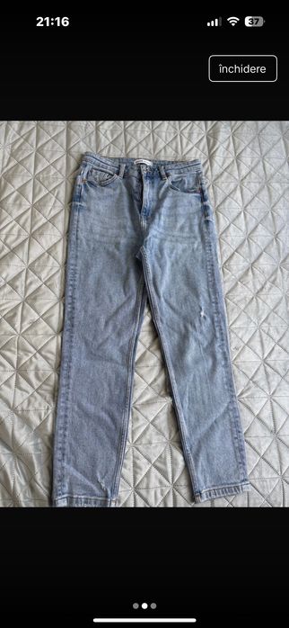 Blugi Cropp, damă în stare foarte bună