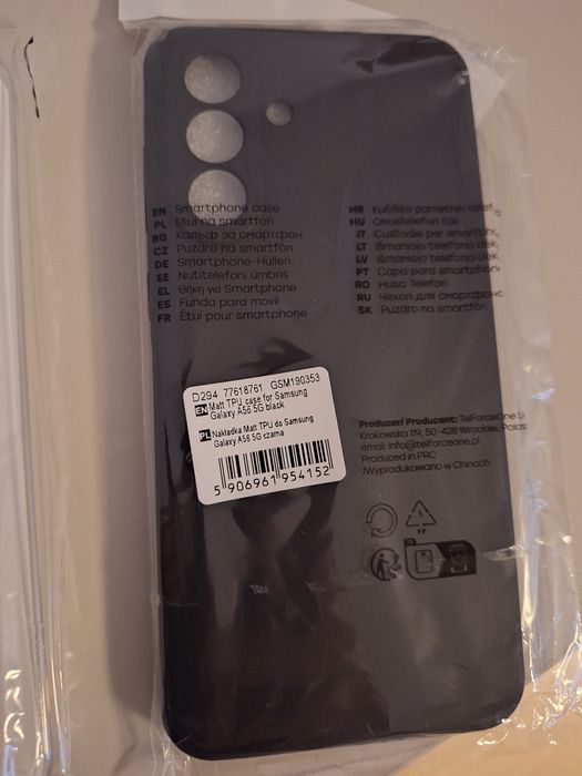 Husa telefon Samsung A 56, 5 G, transparenta, noua