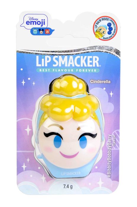 Балсам за устни за деца Disney Emoji Cinderella Интелфарм Lip Smacker