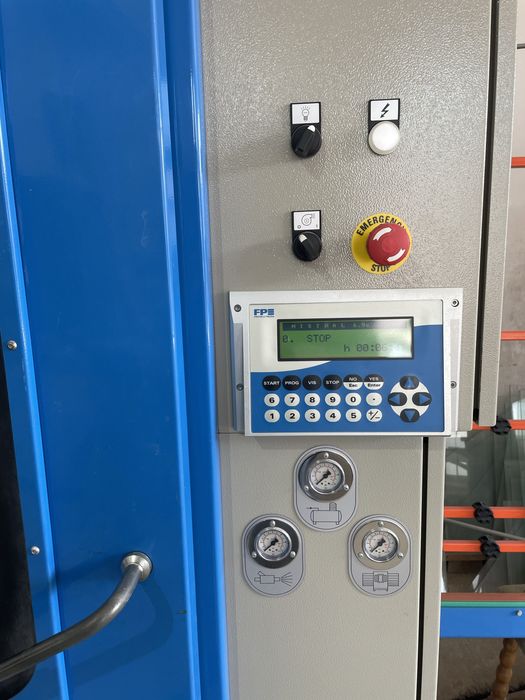 Vand cabina de sablat sticlă , geam