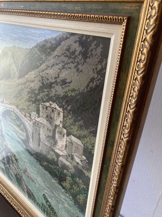 Гоблен- Мостар!  1към 4 е направен. Моята работа.