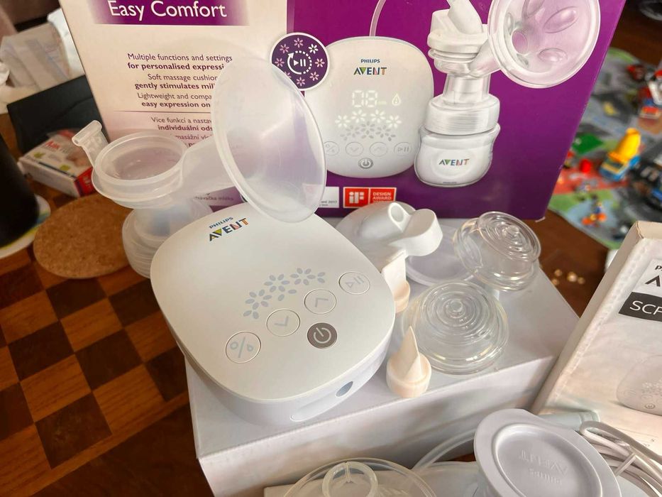 Продавам електронна помпа за изцеждане AVENT EASY COMFORT (SCF301)