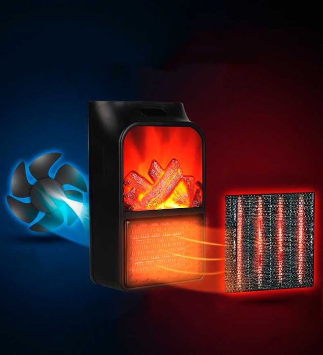 Електрически конвекторен нагревател с дистанционно управление