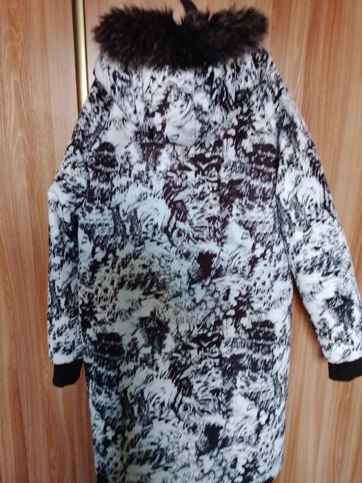Куртка- шуба  длинная мужская