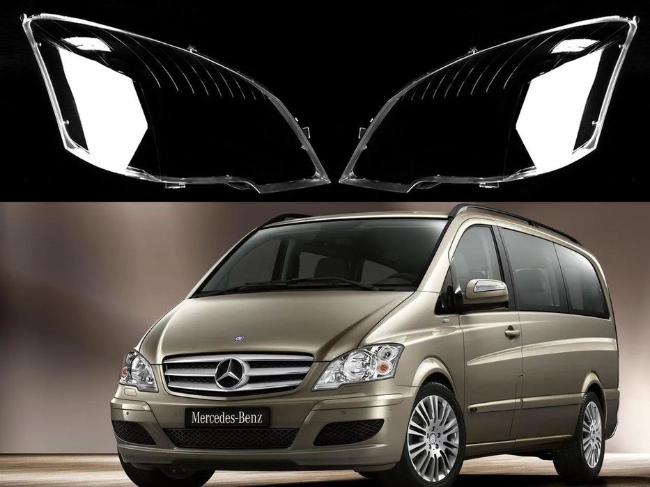 Стъкла за фарове на Mercedes Vito W639 Facelift