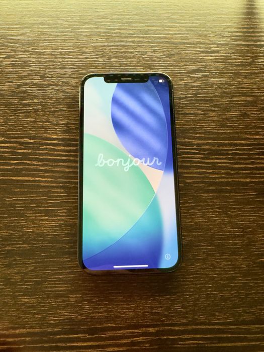 Apple iPhone 12 Pro, 128GB, Pacific Blue, отключен, много запазен !