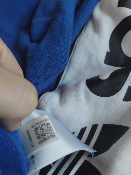 Adidas 100% оригинална спортна дамска блуза с дълъг ръкав