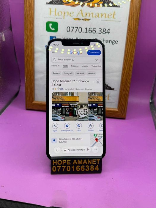 HOPE AMANET P2 - Iphone 12 Pro / 128GB / Baterie 100% ( Schimbata )