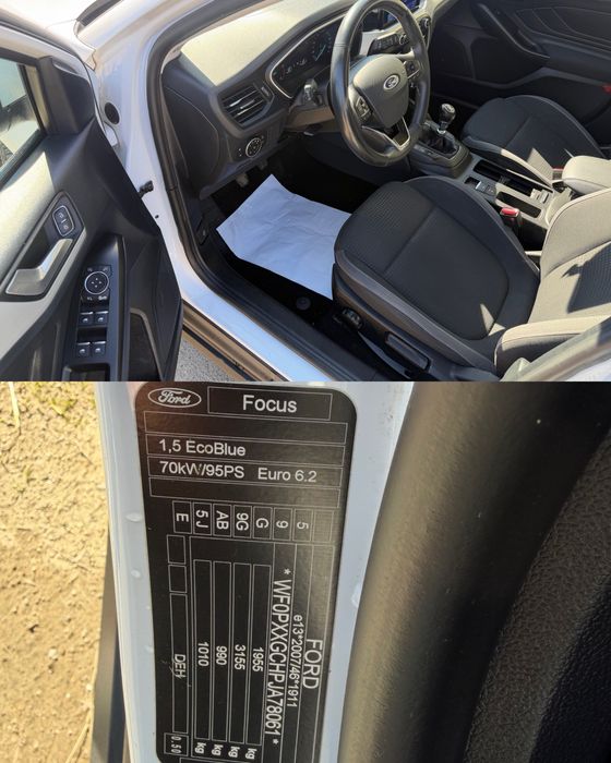 Ford Focus MK4 1.5TDci  an 2019 Euro6 Impecabila