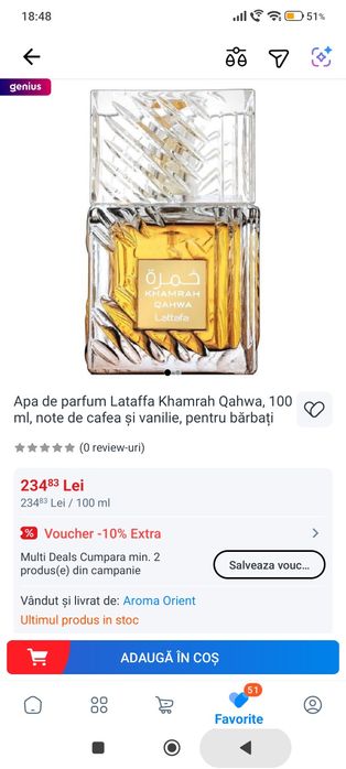 2 Eau de parfum Emirate original 100 ml persistă 8 10 ore