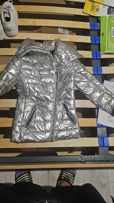 Яке сребристо и ADIDAS