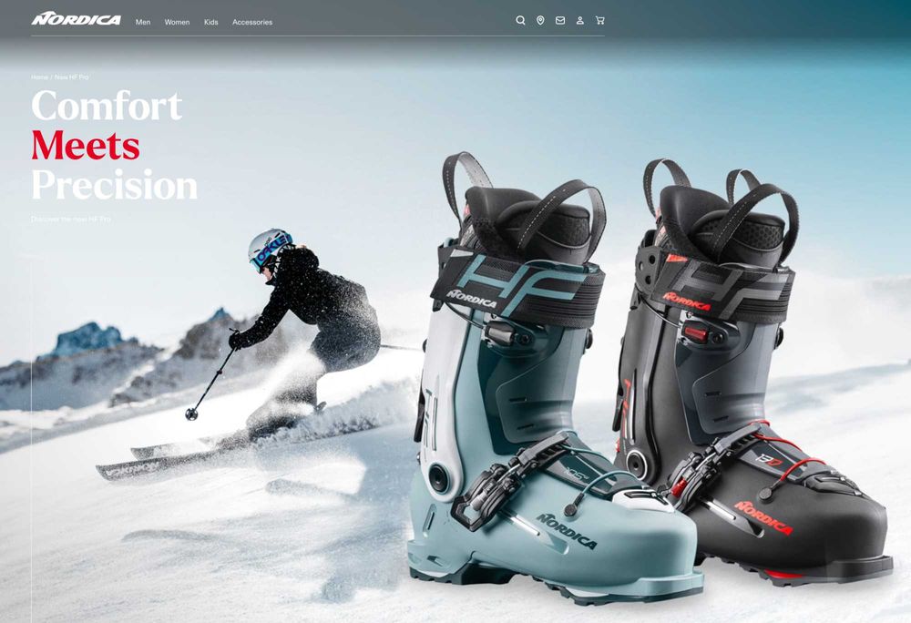 Clapari barbati Nordica HF Pro 130, marime 27-27,5