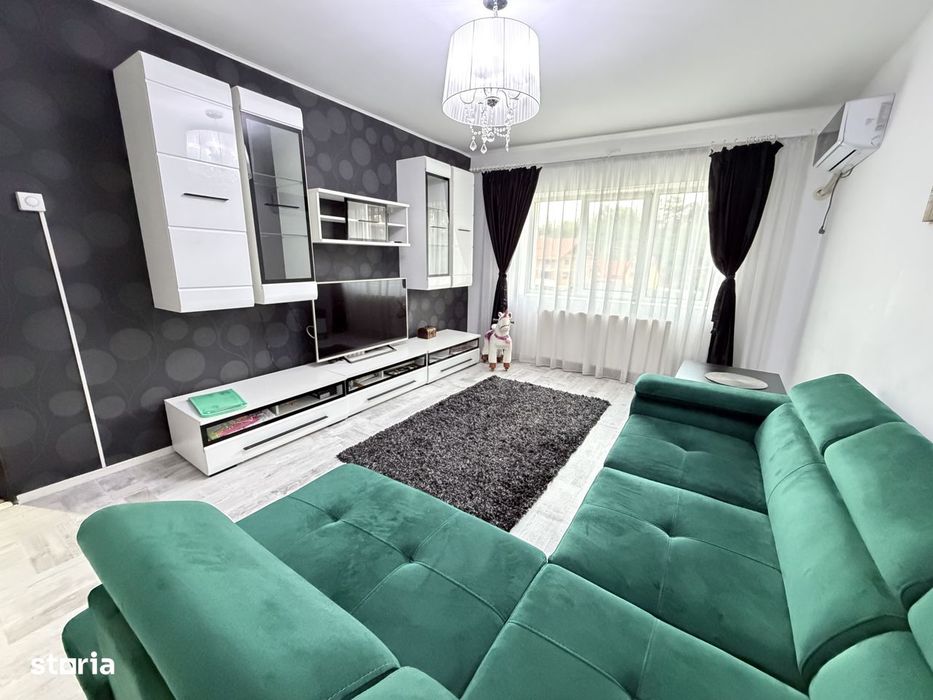 Apartament 3 camere, Mioveni, Robea, et4, mobilat, 2 balcoane, 2 bai