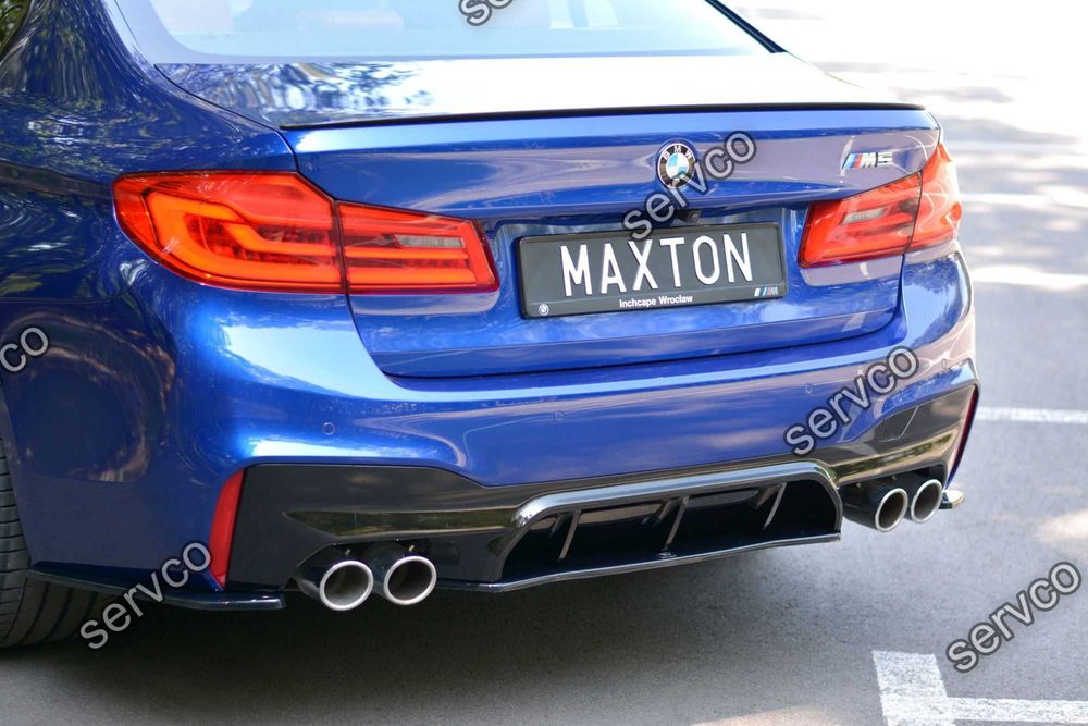 Prelungire splitter bara spate Bmw Seria M5 F90 2017- v2 Maxton Design