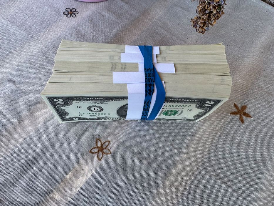 Нови банкноти 2 долара ($2 USD)