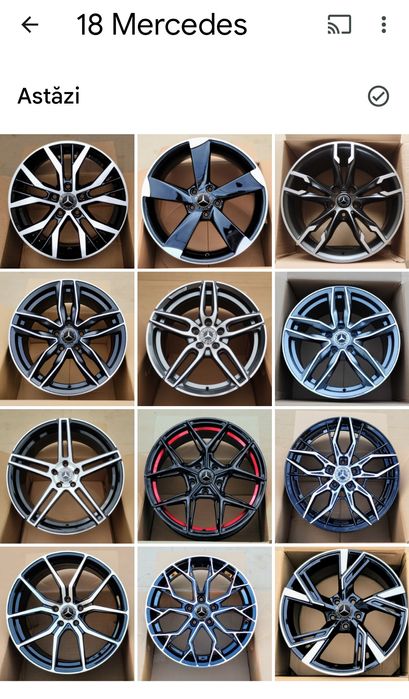 Jante 18 Mercedes AMG CLA EQA EQB GLA GLE Clasa A, B ,C, E, S