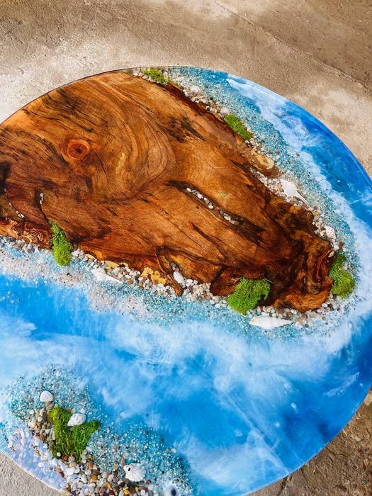 Stol jurnalni ofis uchun epoxy