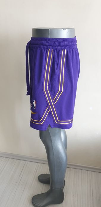 Nike NBA Dri - Fit Los Angeles Lakers  / S НОВО! ОРИГИНАЛ! Мъжки Къси