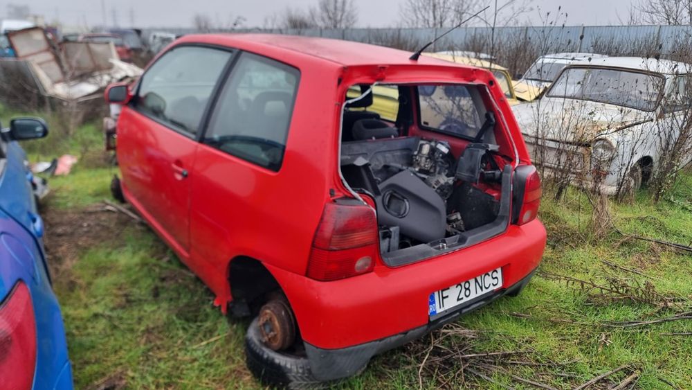 Vw lupo usi capota usa trager armatura lonjeron aripa stop  bara geam stopuri punte roti fuzeta amortizor caseta pompa cutie viteze alternator electro