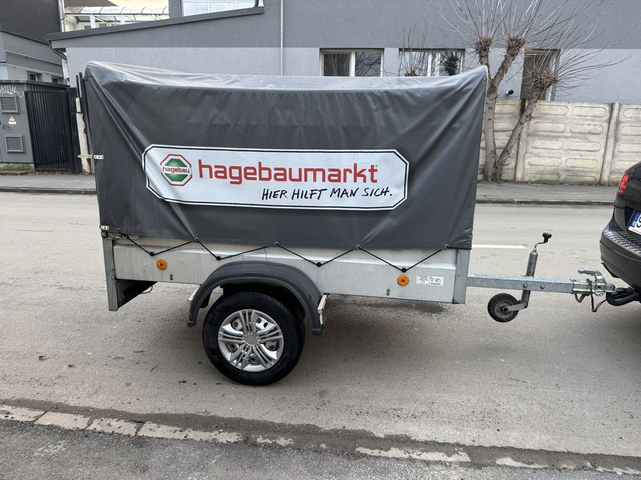 Remorca Pongraz, 750 kg, 2018, inmatriculată