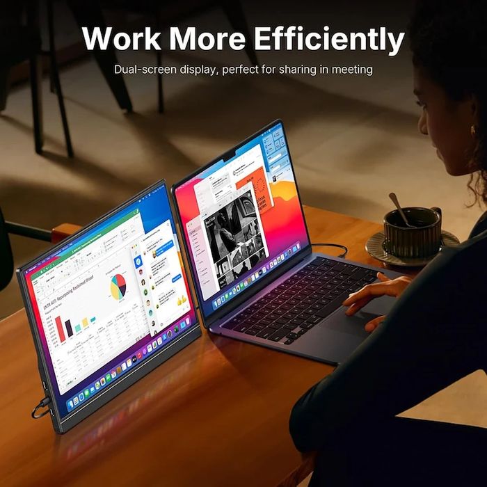 Monitor portabil 15.6” Full HD – USB-C / HDMI – ca nou