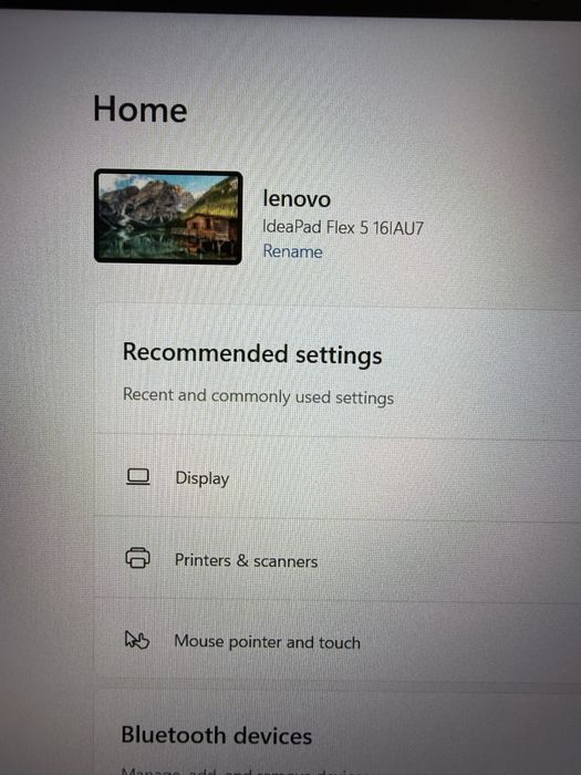 Лаптоп Lenovo IdeaPad Flex 5 16IAU7