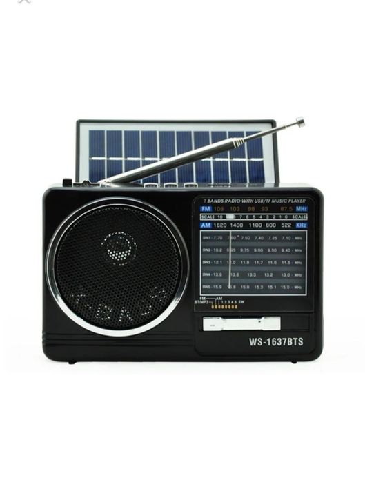 Качественно соларно радио с блутут (радио със солар соларно зареждане)