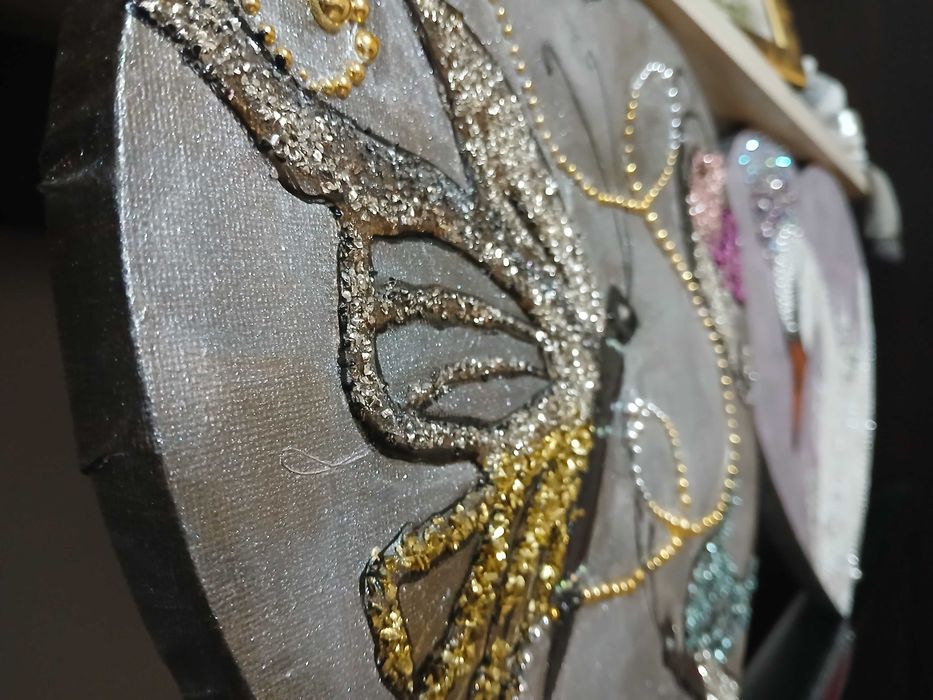 Картина с пеперуди за влюбени