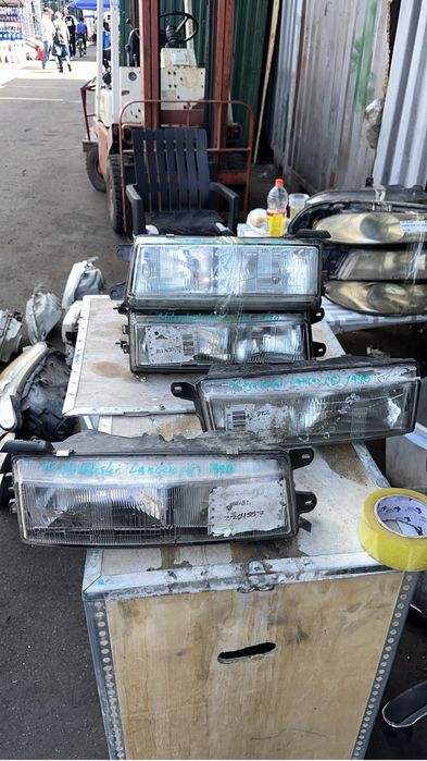 Фары на Mitsubishi Lancer 6