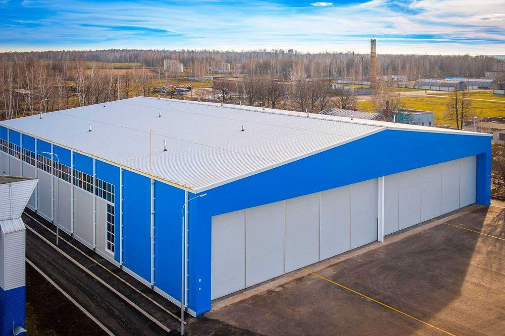 Теплые ангары из сэндвич-панелей | От 200 м²