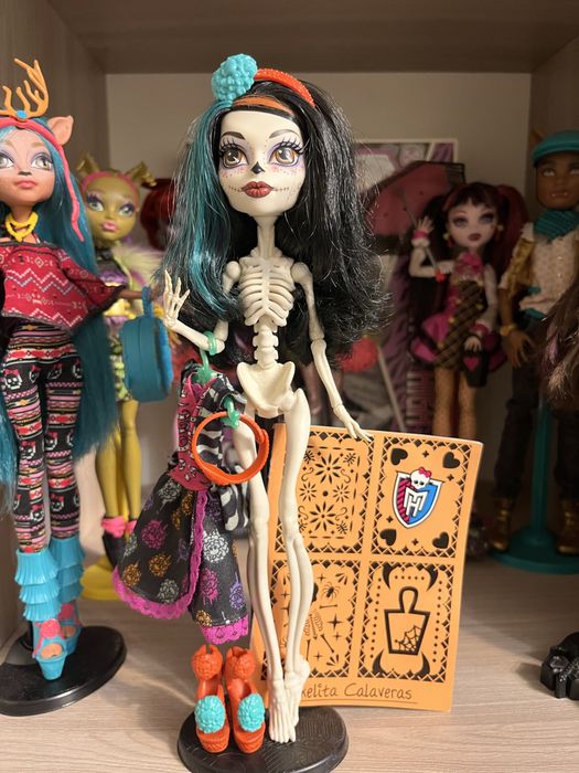 Монстер хай Скеллита арт класс