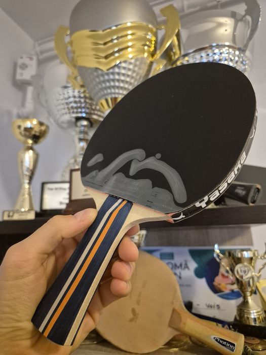 Paletă profi Ping Pong Yinhe + Kokutaku  | efect si control
