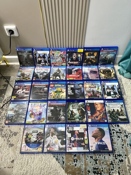 Диски на PS4 по самой низкой цене