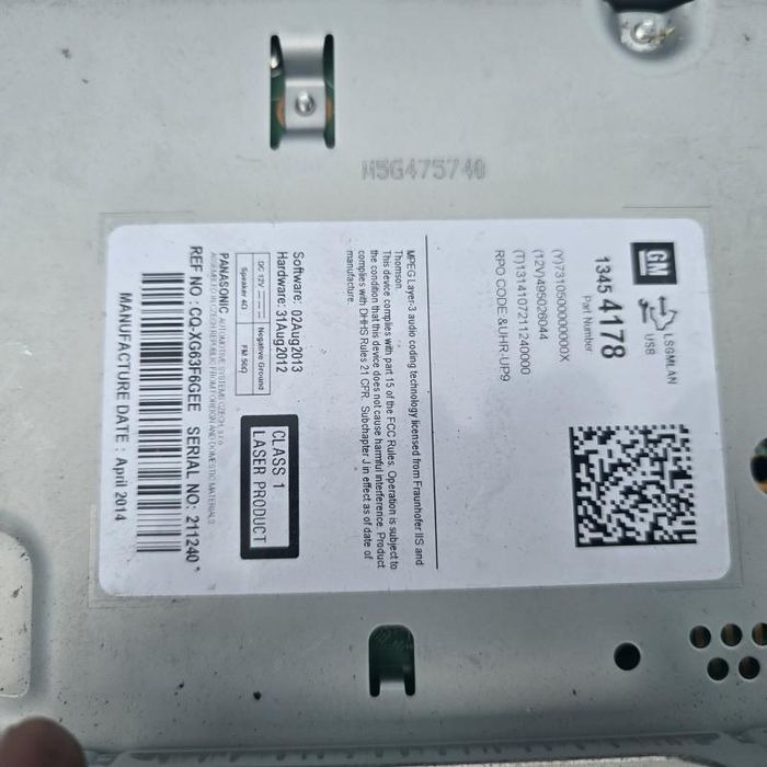 Unitate navigatie completa Navi 650 Opel Astra J