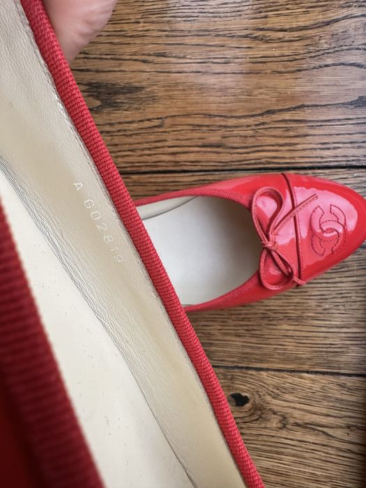 Balerini autentici Chanel 37,5 piele