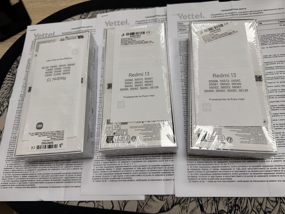 Xiaomi Redmi 13 6/128gb - чисто нови с 3 год. гаранция