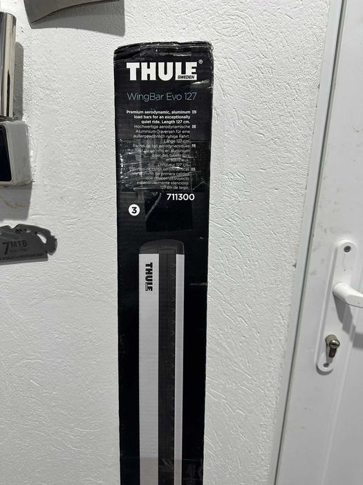 Set 2 bare transversale din aluminiu Thule WingBar EVO 127 711300