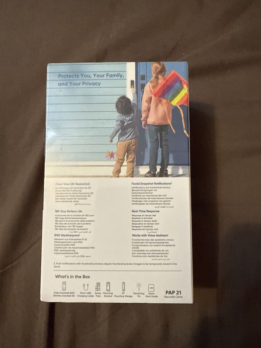 Videosonerie eufy s220 add-on