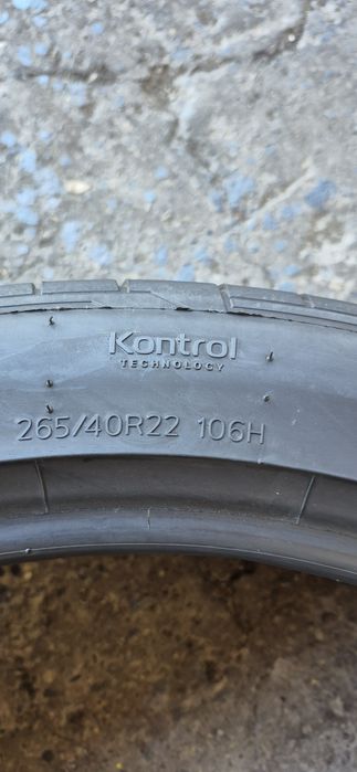 4 anvelope vara Hankook 265/40/22,dot 2021-2022.Pretul este pe bucata.
