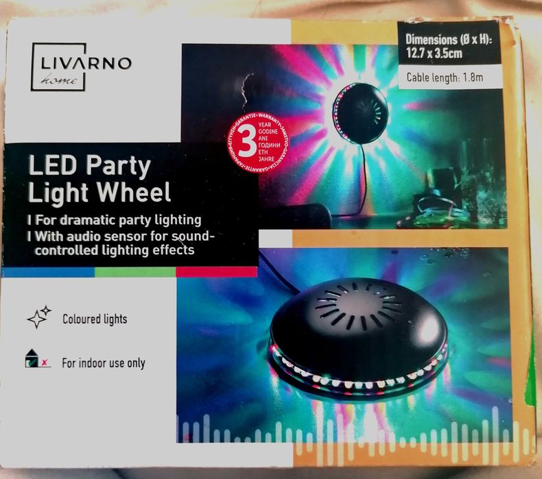 Led ozn party lampa discoteca club decor pe usb